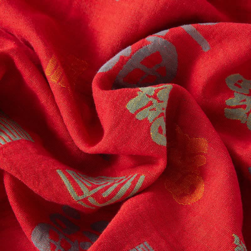 Oriental Auspicious Cotton Gauze Loungewear Set - image 8