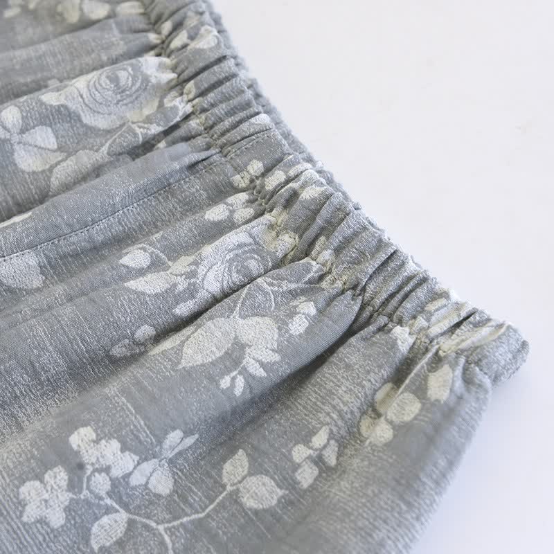 Grey Rose Natural Cotton Loungewear Set - image 9