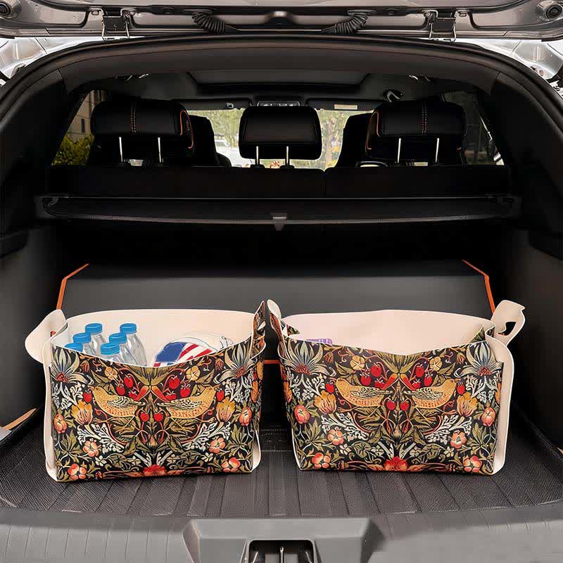 William Morris Style Detachable Storage Bin - 2PCS - 9"W x 13"L x 9"H - image 0