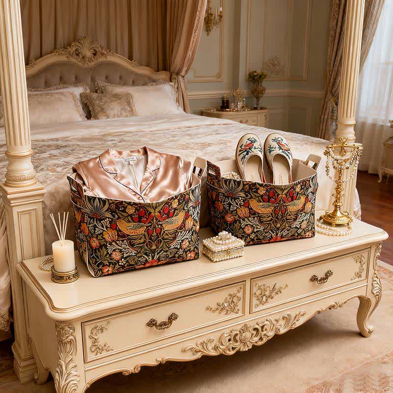 William Morris Style Detachable Storage Bin - image 2