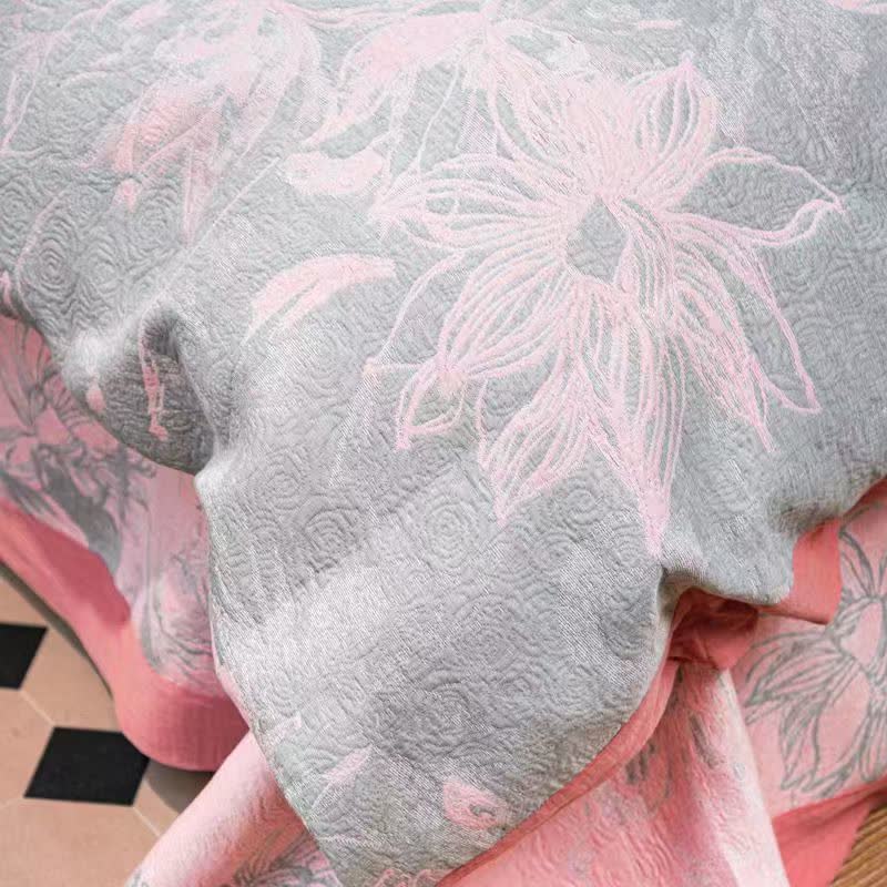 Dahlia Cotton Gauze Bedding Set(4PCS) - image 12