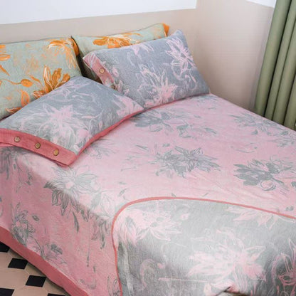 Dahlia Cotton Gauze Bedding Set(4PCS) - image 9
