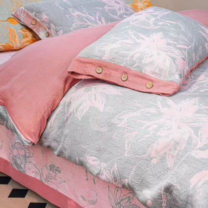 Dahlia Cotton Gauze Bedding Set(4PCS) - image 11