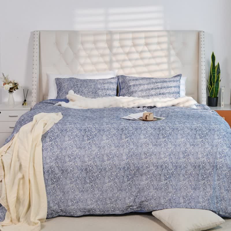 Cotton Retro Paisley Bedding Set(3PCS) - image 1