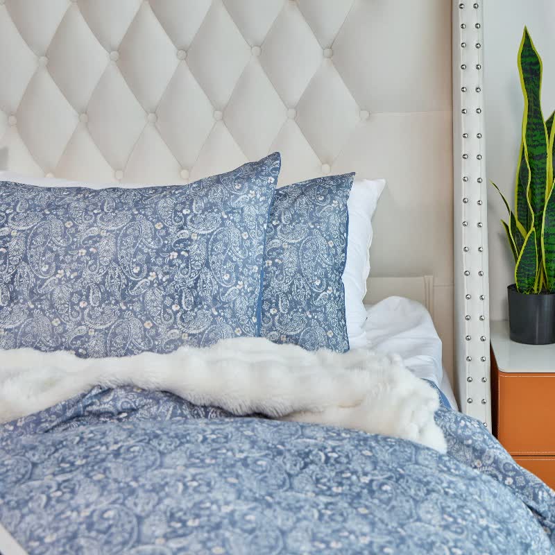 Cotton Retro Paisley Bedding Set(3PCS) - image 5