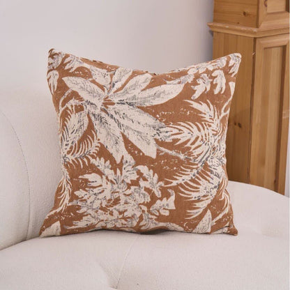 Tropical Island Leaf Throw Pillow - Khaki - 23" x 23" - image 8