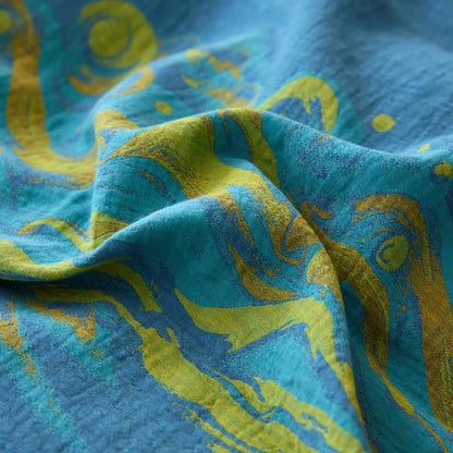 Landscape Jacquard Cotton Gauze Bedding  - image 3