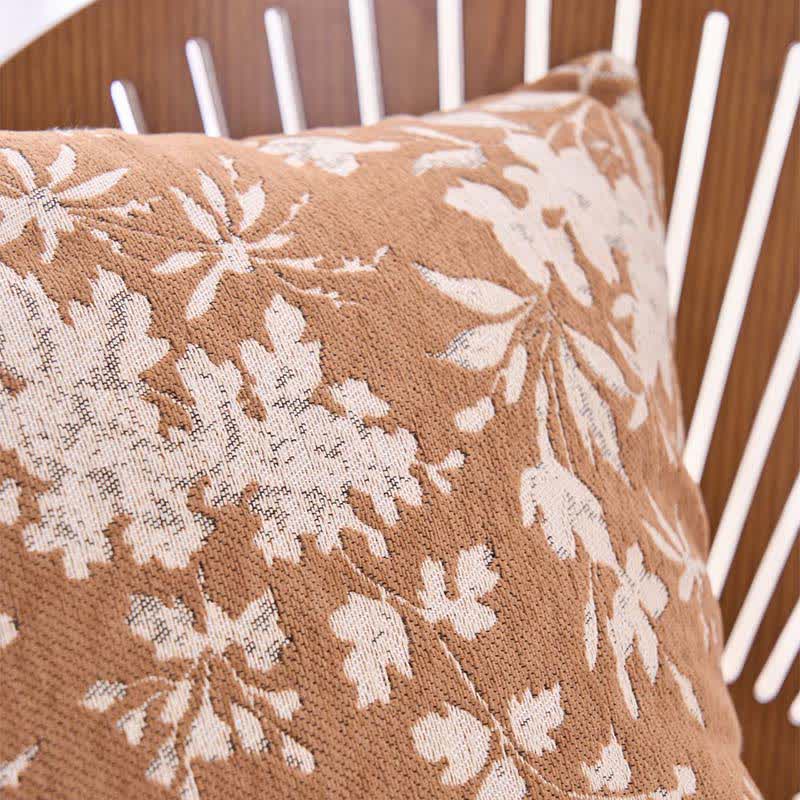 Floral Leaf Throw Pillow with Insert - image 8