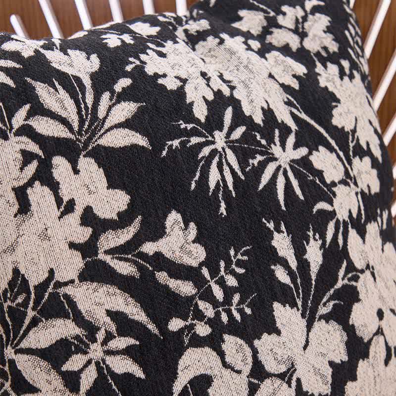 Floral Leaf Throw Pillow with Insert - image 6