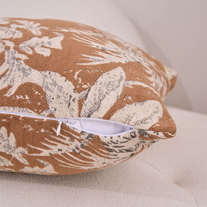 Tropical Island Leaf Throw Pillow - image 10