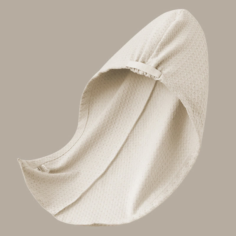 Waffle Absorbent Hair Drying Towel Wrap - image 4