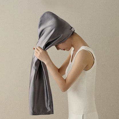 Absorbent Fleece Hair Drying Towel Wrap - image 2