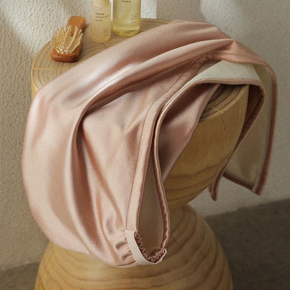 Absorbent Fleece Hair Drying Towel Wrap - Coral Pink - 2PCS - 10" x 29" - image 12