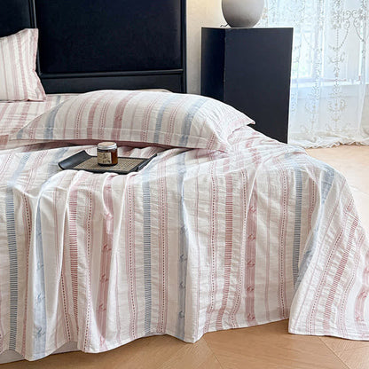 Striped Jacquard Pure Cotton Sheet Bedspread - image 7