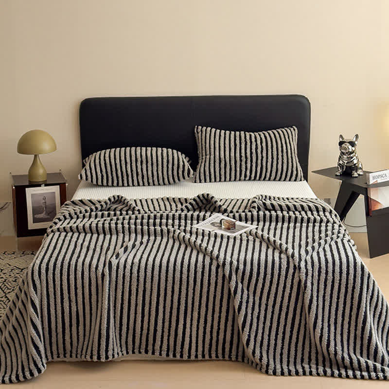 Timeless Style Striped Jacquard Blanket - image 10