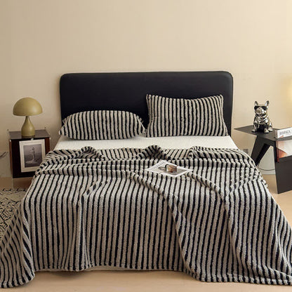 Timeless Style Striped Jacquard Blanket - image 10