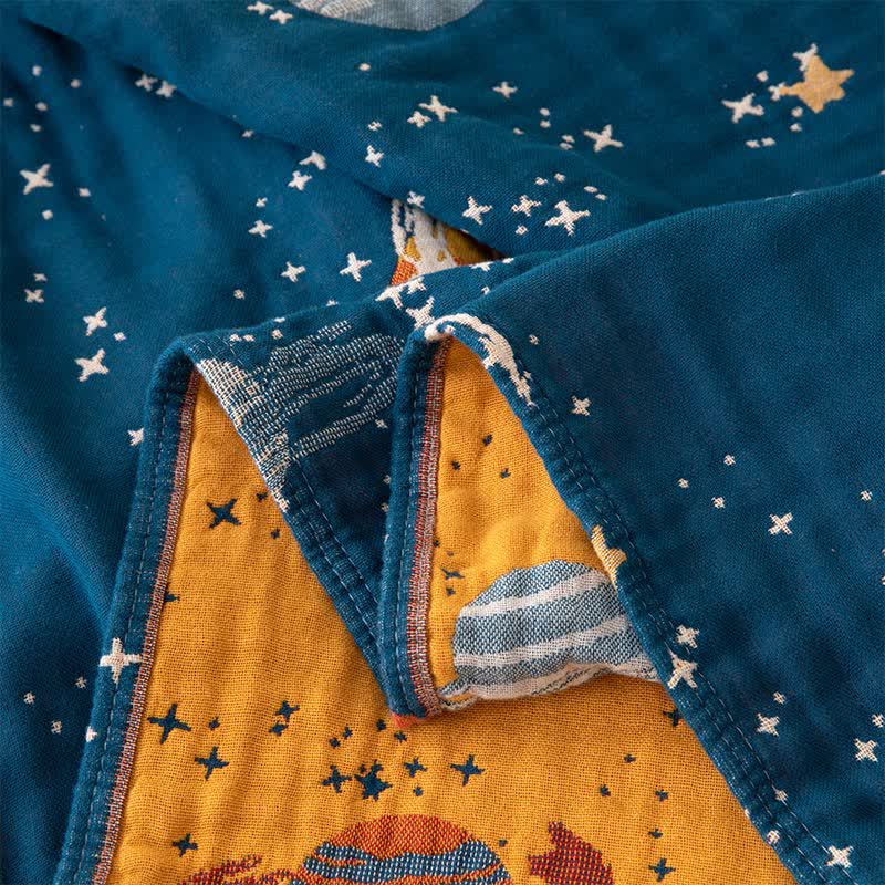 Dreamy Galaxy Cotton Reversible Quilt - image 2