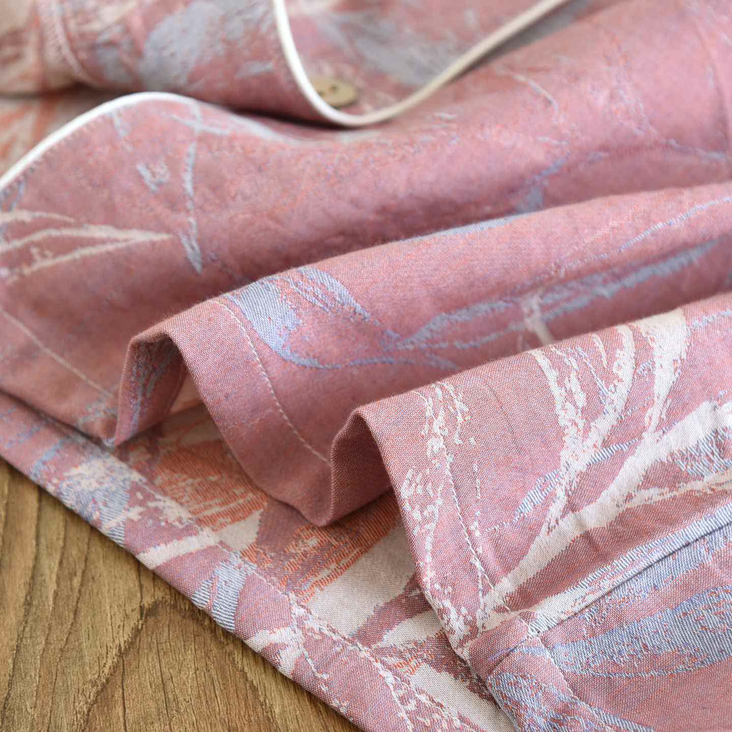 Bamboo Leaf Inspired Cotton Pajama Set - image 13