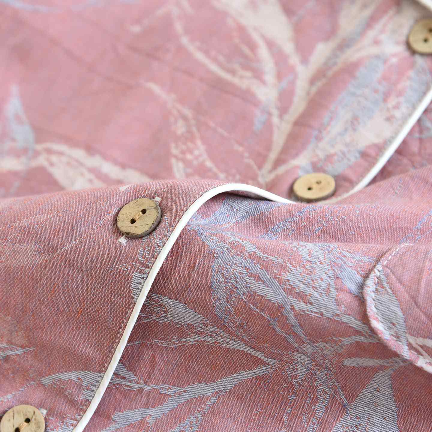 Bamboo Leaf Inspired Cotton Pajama Set - image 9