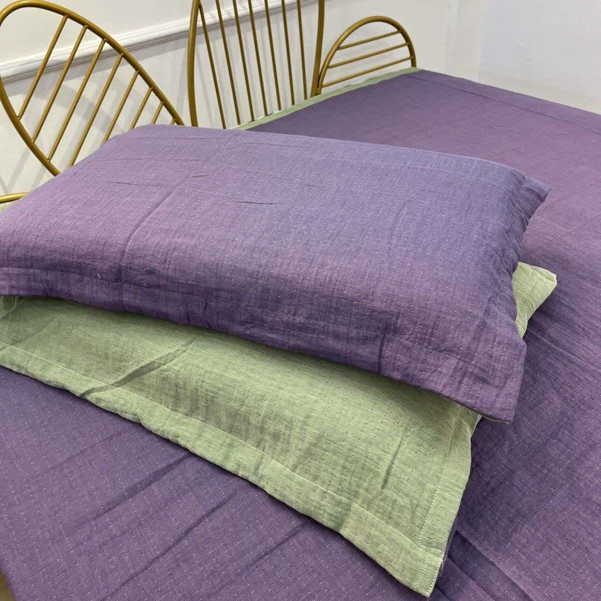 Minimalist Reversible Cotton Gauze Bedding - image 6