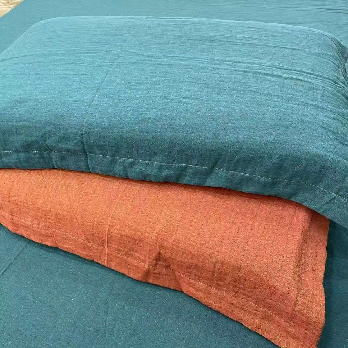 Minimalist Reversible Cotton Gauze Bedding - image 13