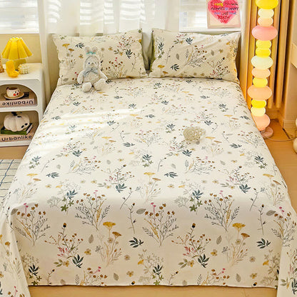 Delicate Leafy Print Cotton Bedding Set - image 2