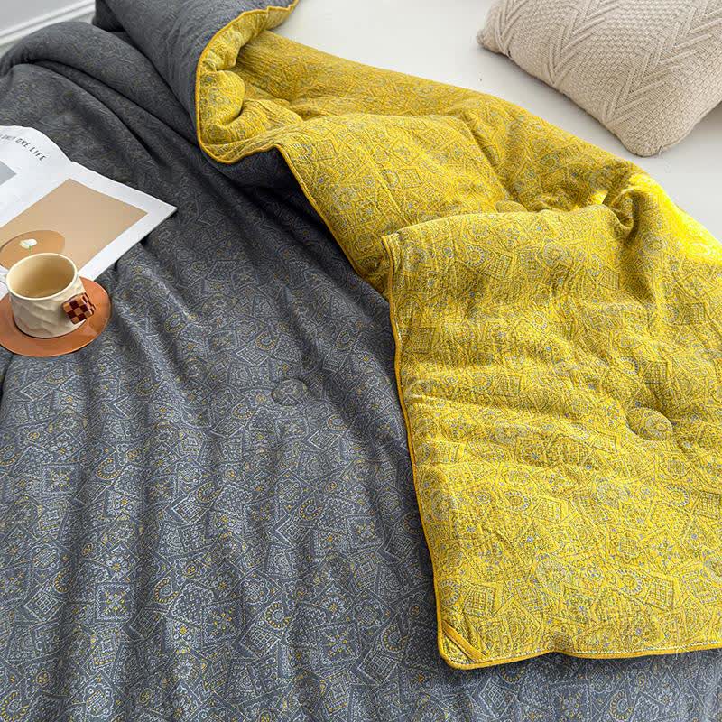 Subtle Pattern Cotton Gauze Quilt - image 6