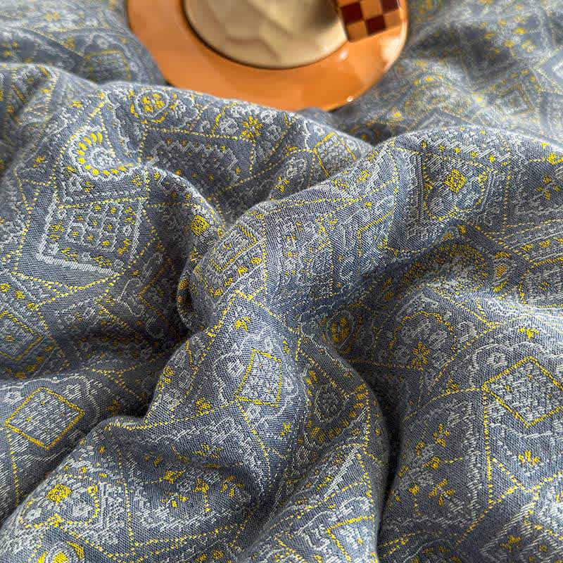 Subtle Pattern Cotton Gauze Quilt - image 8