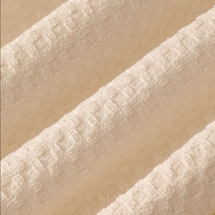 Waffle Weave Satin Bath Towel Set (2-Pack) - image 2