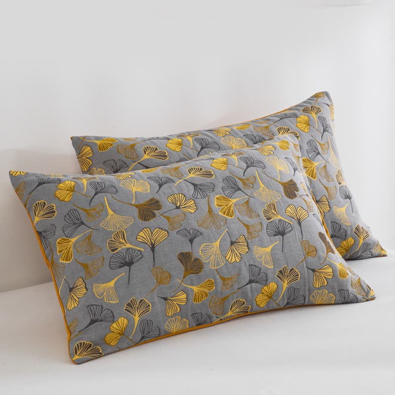 Ginkgo Biloba Organic Cotton Quilt - image 46