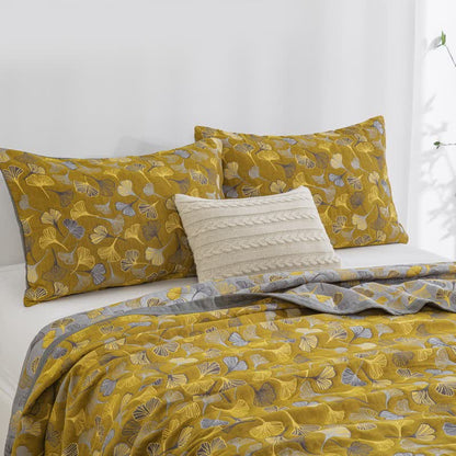 Ginkgo Biloba Organic Cotton Quilt - image 56