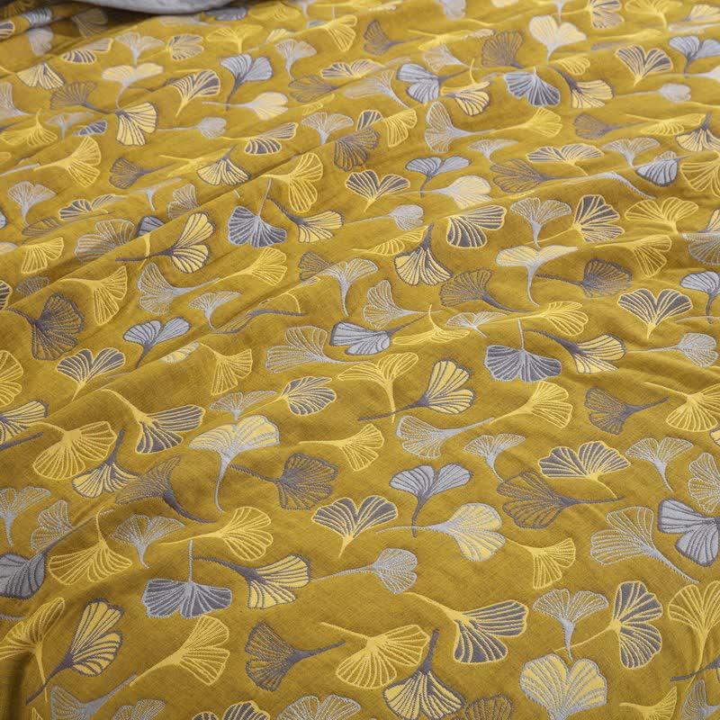 Ginkgo Biloba Organic Cotton Quilt - image 65