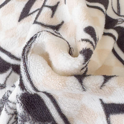 Floral Ruffled Plush Warm Bedding Set - image 7