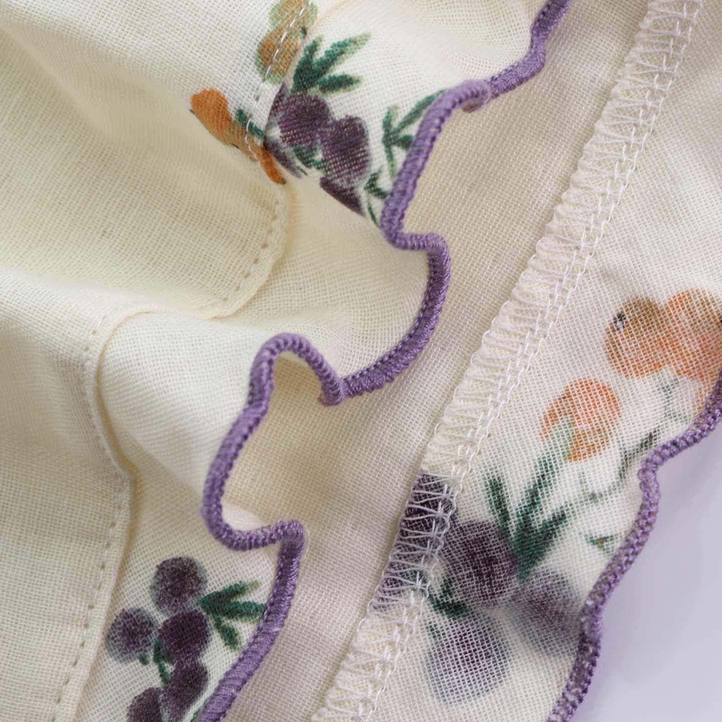 Loquat Fruit Cotton Gauze Loungewear Set - image 3