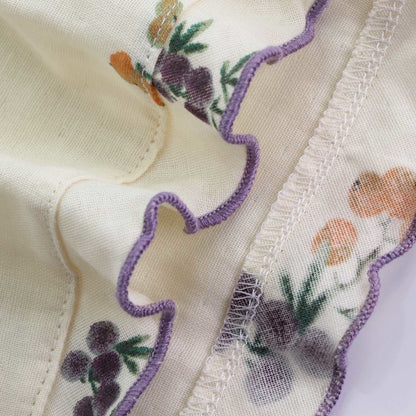 Loquat Fruit Cotton Gauze Loungewear Set - image 3