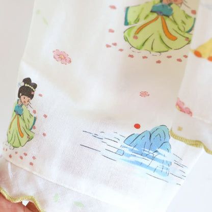 Oriental Cartoon Princess Cotton Gauze Loungewear - image 5