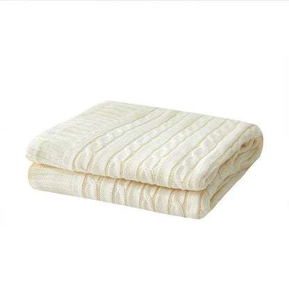 Ownkoti Solid Color Cotton Sofa Knit Blanket - image 24