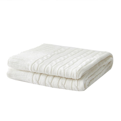 Ownkoti Solid Color Cotton Sofa Knit Blanket - image 27