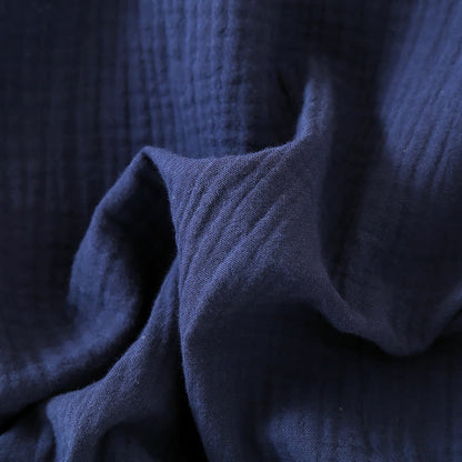 Unisex Minimalist Cotton Gauze Kimono Bathrobe - image 8