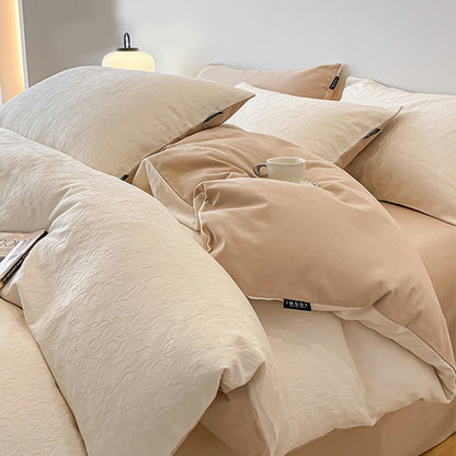 Luxury Pure Cotton Bedding Set (4PCS)  - image 2