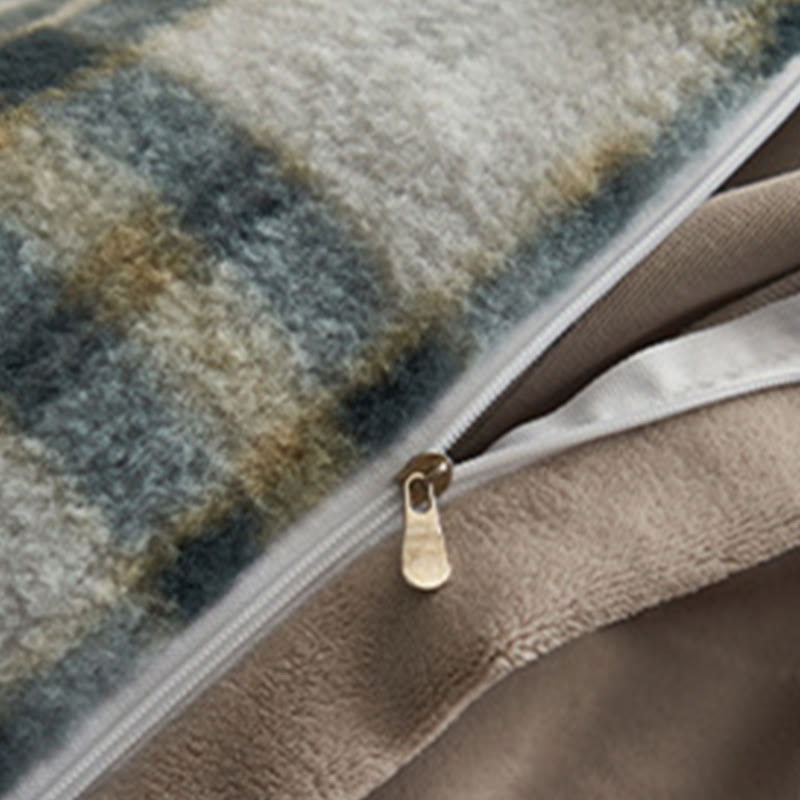 Classic Plaid Cozy Thick Bedding Set (4PCS) - image 33
