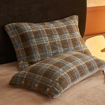 Classic Plaid Cozy Thick Bedding Set (4PCS)  - image 36