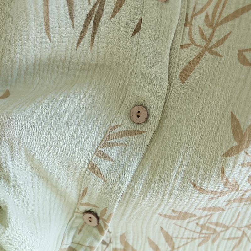 Ownkoti Bamboo Cotton Gauze Button Nightdress - image 5