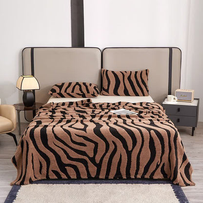Ownkoti Modern Zebra Print Throw Blanket - image 2