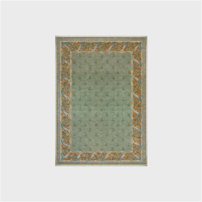 Ownkoti Refresh Green Floral Foldable Area Rug - image 5