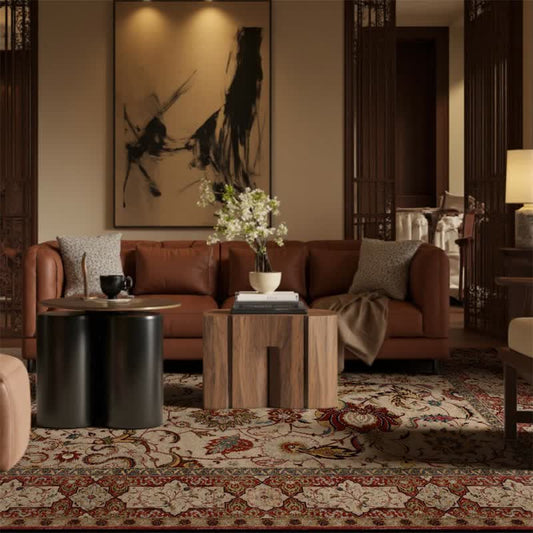 Ownkoti Persian Floral Versatile Area Rug - 60" x 96" - image 0