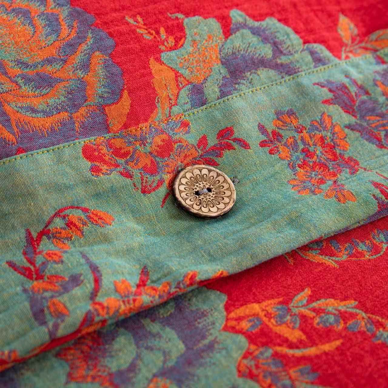 Ownkoti Peony Pure Cotton Gauze Bedding(4PCS) - image 6