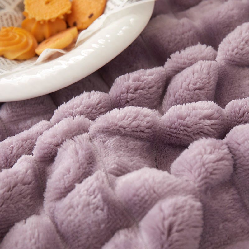 Plaid Thick Warm Throw Blanket - image 8