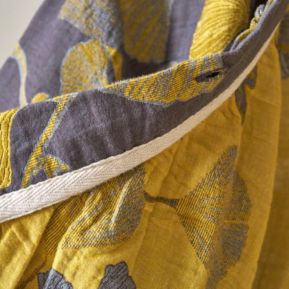 Ginkgo Leaf Hanfu Inspired Cotton Nightdress - image 14