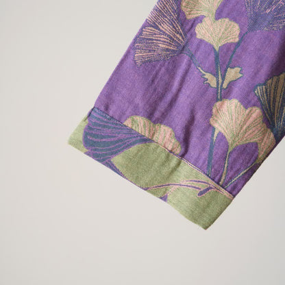 Ginkgo Leaf Hanfu Inspired Cotton Nightdress - image 24